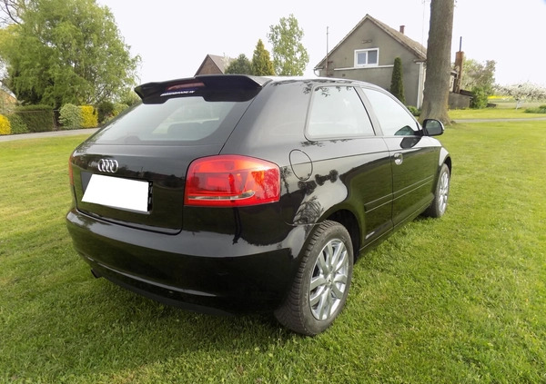 Audi A3 cena 20900 przebieg: 154000, rok produkcji 2009 z Szprotawa małe 497